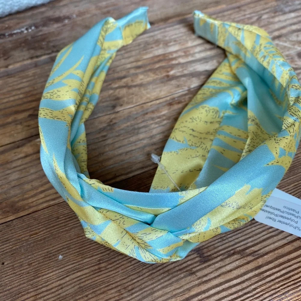 NWT Anthropologie Palm Twist Headband - Picture 3 of 5